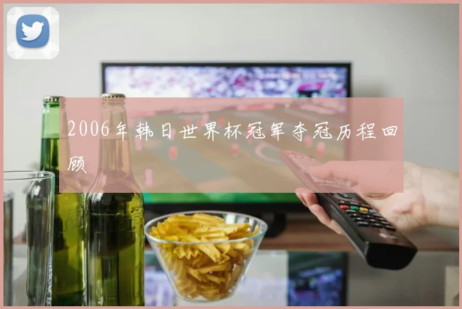 2006年韩日世界杯冠军夺冠历程回顾